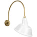 Visual Comfort Signature Canada - LED Barn Light - Academy Barn Light - Hand-Rubbed Antique Brass- Union Lighting Luminaires Decor