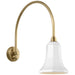 Visual Comfort Signature Canada - LED Barn Light - Academy Barn Light - Hand-Rubbed Antique Brass- Union Lighting Luminaires Decor