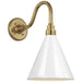 Visual Comfort Signature Canada - LED Barn Light - Academy Barn Light - Hand-Rubbed Antique Brass- Union Lighting Luminaires Decor