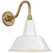 Visual Comfort Signature Canada - LED Barn Light - Academy Barn Light - Hand-Rubbed Antique Brass- Union Lighting Luminaires Decor