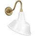 Visual Comfort Signature Canada - LED Barn Light - Academy Barn Light - Hand-Rubbed Antique Brass- Union Lighting Luminaires Decor