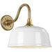 Visual Comfort Signature Canada - LED Barn Light - Academy Barn Light - Hand-Rubbed Antique Brass- Union Lighting Luminaires Decor