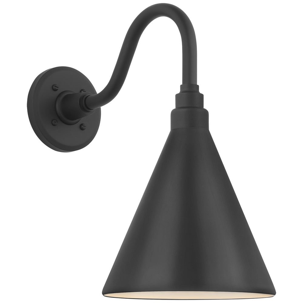 Visual Comfort Signature Canada - LED Barn Light - Academy Barn Light - Matte Black- Union Lighting Luminaires Decor