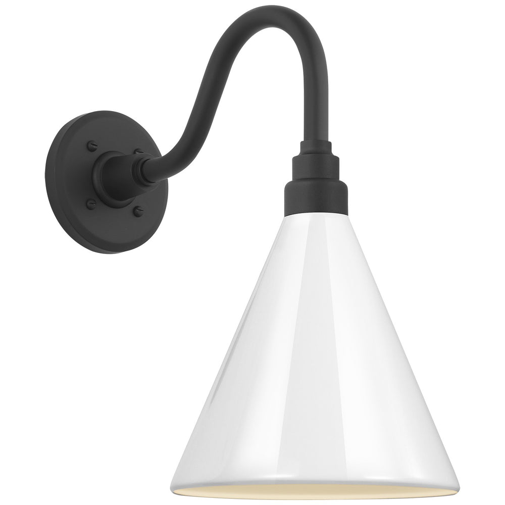 Visual Comfort Signature Canada - LED Barn Light - Academy Barn Light - Matte Black- Union Lighting Luminaires Decor