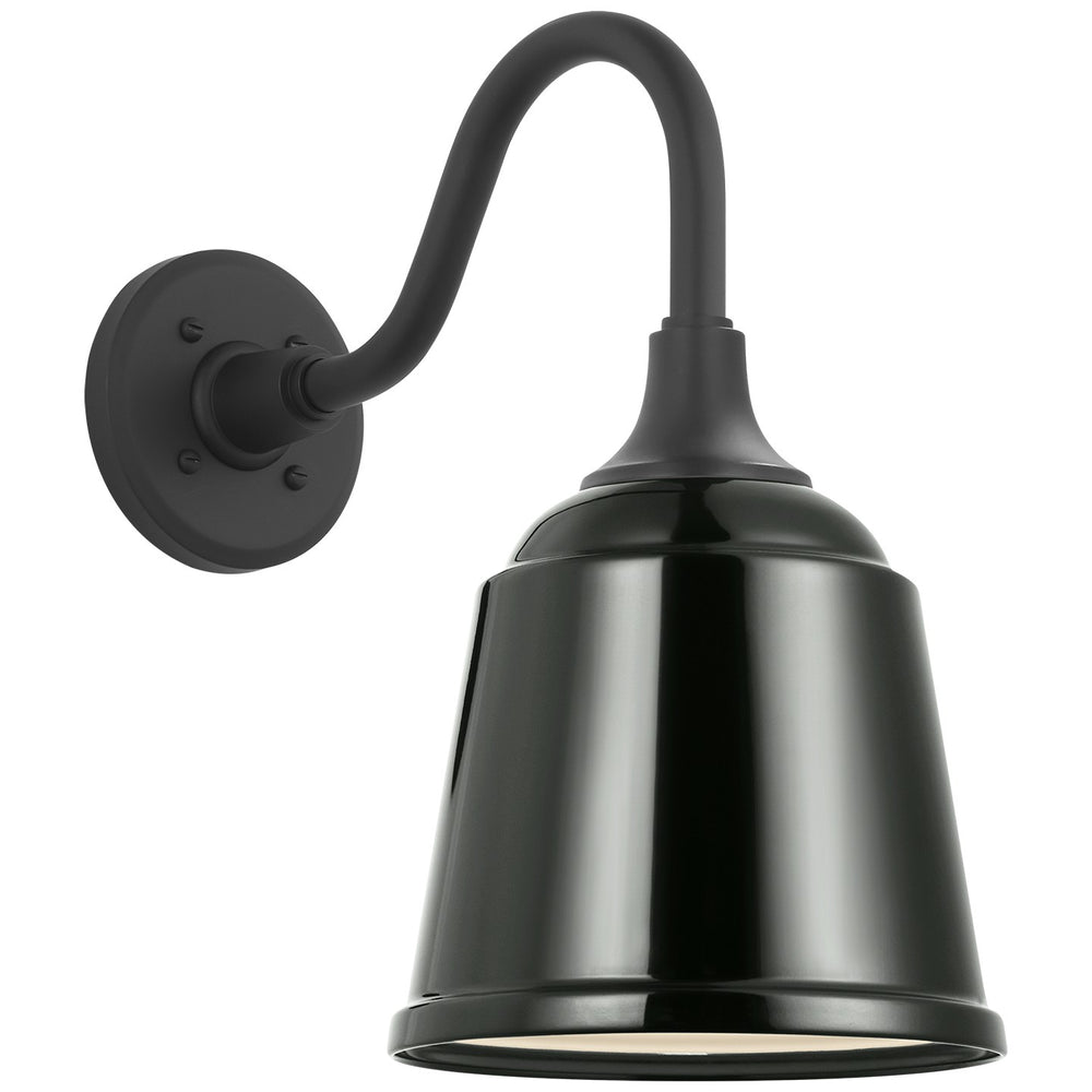 Visual Comfort Signature Canada - LED Barn Light - Academy Barn Light - Matte Black- Union Lighting Luminaires Decor
