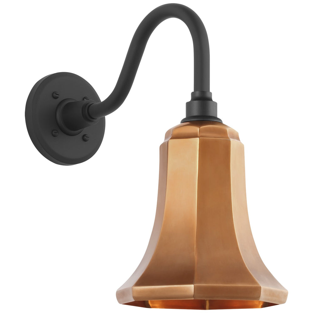 Visual Comfort Signature Canada - LED Barn Light - Academy Barn Light - Matte Black- Union Lighting Luminaires Decor