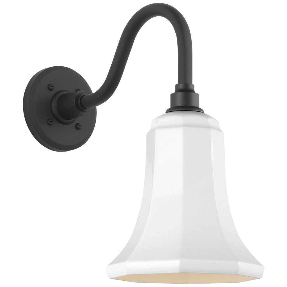 Visual Comfort Signature Canada - LED Barn Light - Academy Barn Light - Matte Black- Union Lighting Luminaires Decor