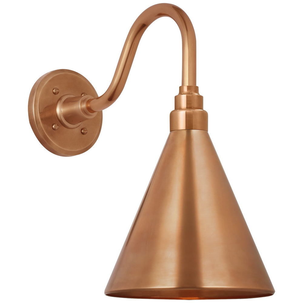 Visual Comfort Signature Canada - LED Barn Light - Academy Barn Light - Soft Copper- Union Lighting Luminaires Decor