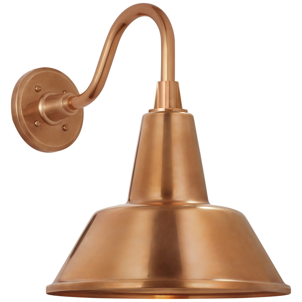 Visual Comfort Signature Canada - LED Barn Light - Academy Barn Light - Soft Copper- Union Lighting Luminaires Decor