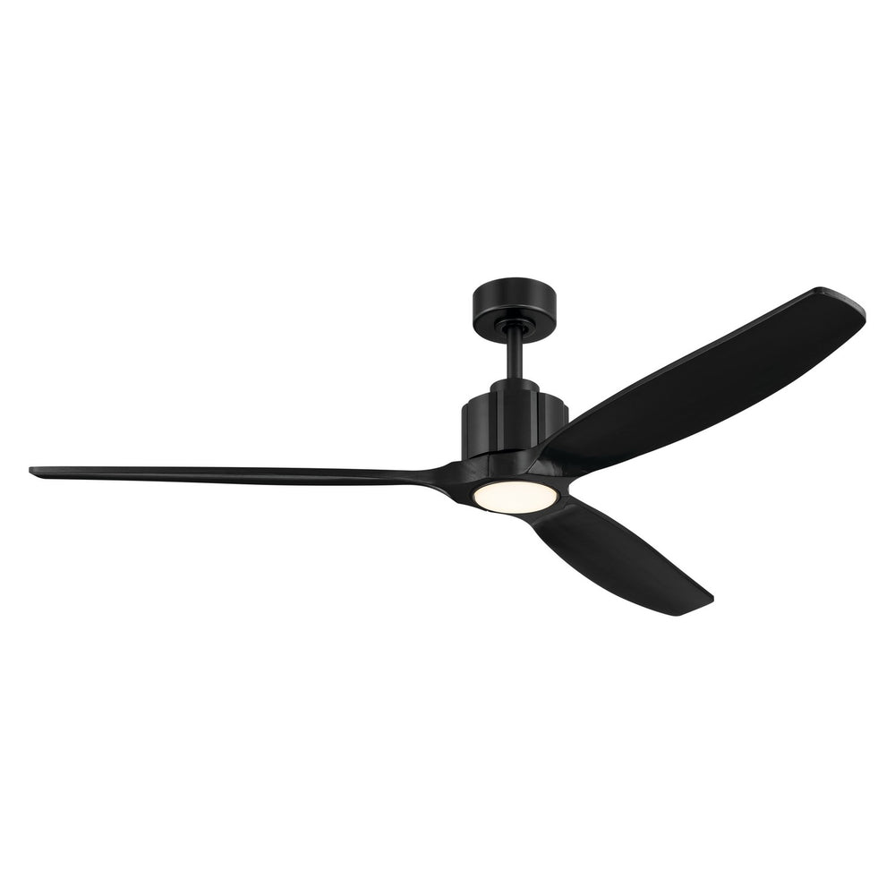 Kichler Canada - 60" Ceiling Fan - Calyx - Matte Black- Union Lighting Luminaires Decor