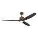 Kichler Canada - 60" Ceiling Fan - Calyx - Heritage Brushed Bronze- Union Lighting Luminaires Decor