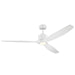 Kichler Canada - 60" Ceiling Fan - Calyx - Matte White- Union Lighting Luminaires Decor