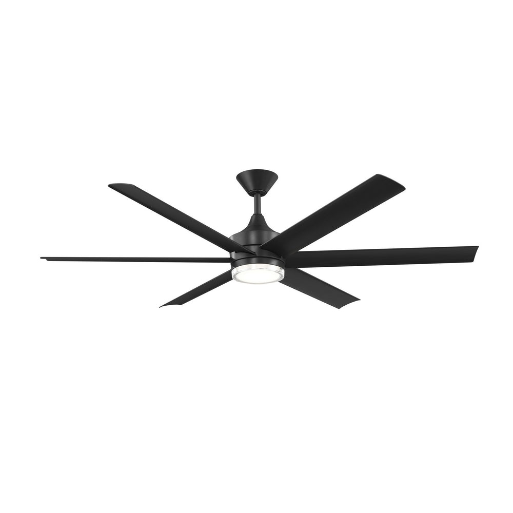 Kichler Canada - 65" Ceiling Fan - Solen - Matte Black- Union Lighting Luminaires Decor