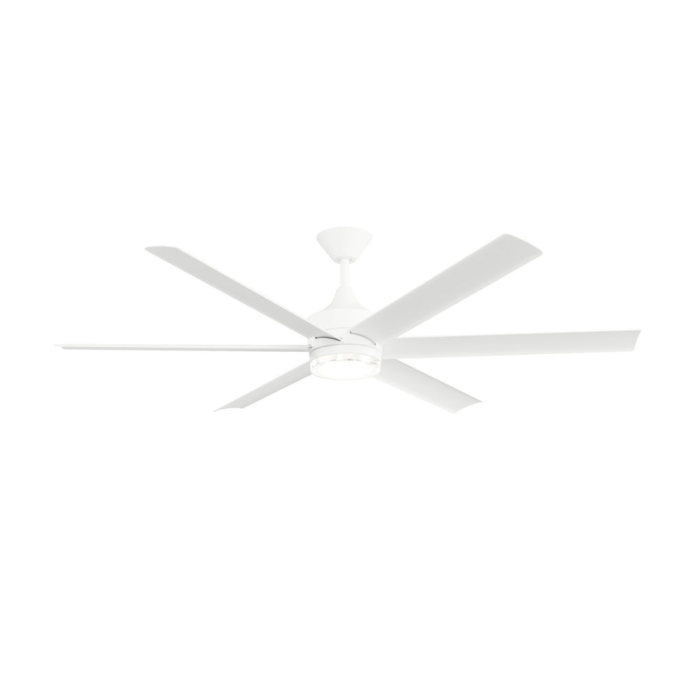 Kichler Canada - 65" Ceiling Fan - Solen - Matte White- Union Lighting Luminaires Decor