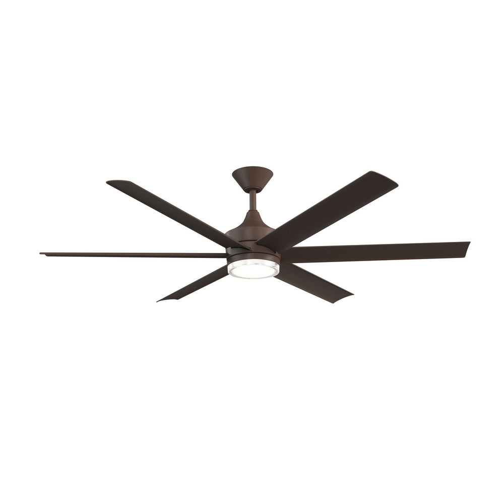 Kichler Canada - 65" Ceiling Fan - Solen - Satin Natural Bronze- Union Lighting Luminaires Decor