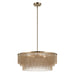 Kichler Canada - Four Light Chandelier - Khaite - Champagne Bronze- Union Lighting Luminaires Decor