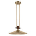 Kichler Canada - LED Pendant - Tenon - Champagne Bronze- Union Lighting Luminaires Decor