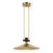 Kichler Canada - LED Pendant - Tenon - Lacquered Brass- Union Lighting Luminaires Decor