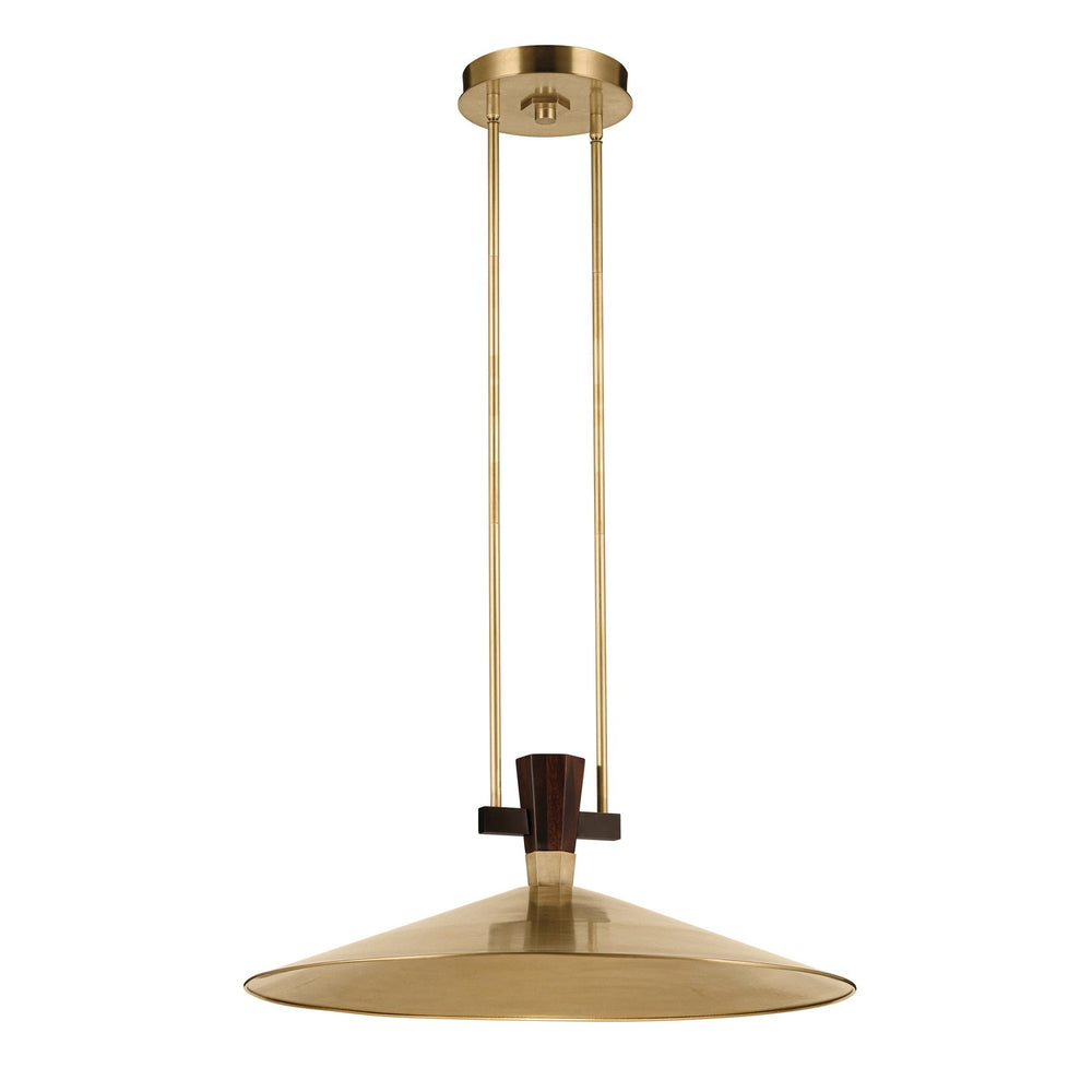 Kichler Canada - LED Pendant - Tenon - Lacquered Brass- Union Lighting Luminaires Decor