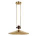 Kichler Canada - LED Pendant - Tenon - Lacquered Brass- Union Lighting Luminaires Decor