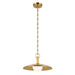 Kichler Canada - LED Pendant - Kurio - Lacquered Brass- Union Lighting Luminaires Decor