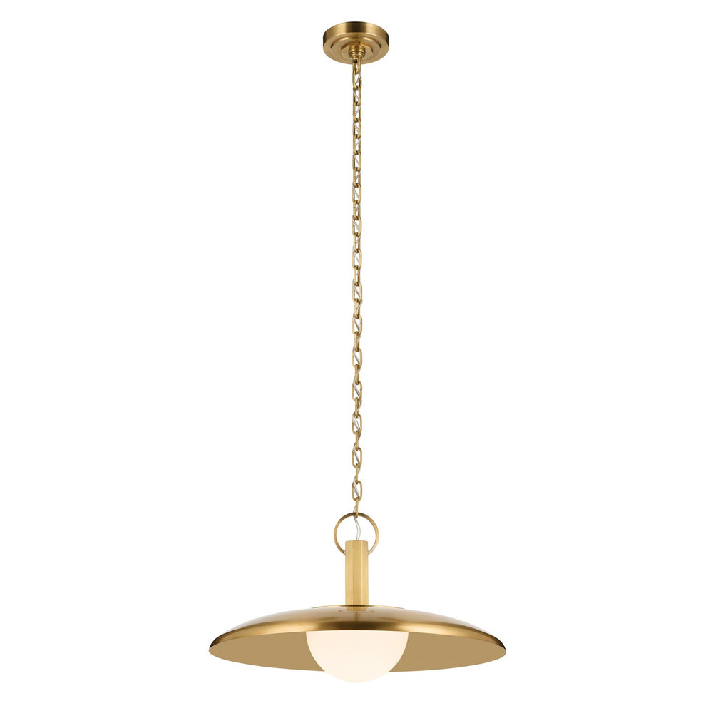 Kichler Canada - LED Pendant - Kurio - Lacquered Brass- Union Lighting Luminaires Decor