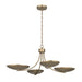 Kichler Canada - Four Light Chandelier/Semi Flush - Palmela - Champagne Bronze- Union Lighting Luminaires Decor