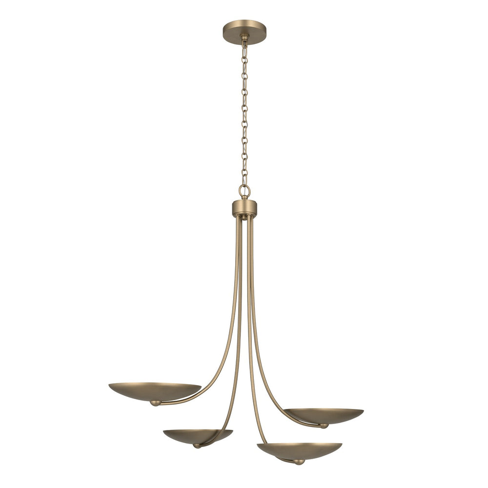 Kichler Canada - Four Light Chandelier - Palmela - Champagne Bronze- Union Lighting Luminaires Decor