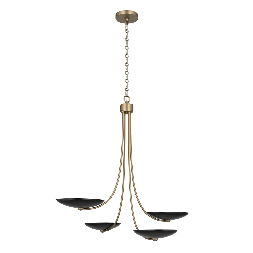 Kichler Canada - Four Light Chandelier - Palmela - Champagne Bronze- Union Lighting Luminaires Decor