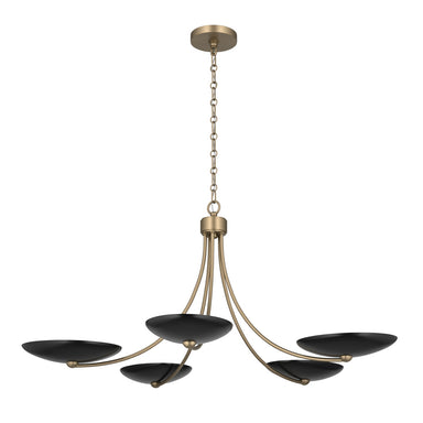 Kichler Canada - Five Light Chandelier - Palmela - Champagne Bronze- Union Lighting Luminaires Decor