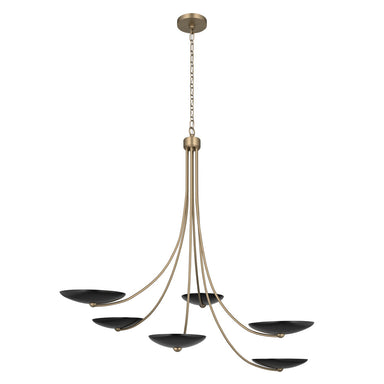 Kichler Canada - Six Light Chandelier - Palmela - Champagne Bronze- Union Lighting Luminaires Decor