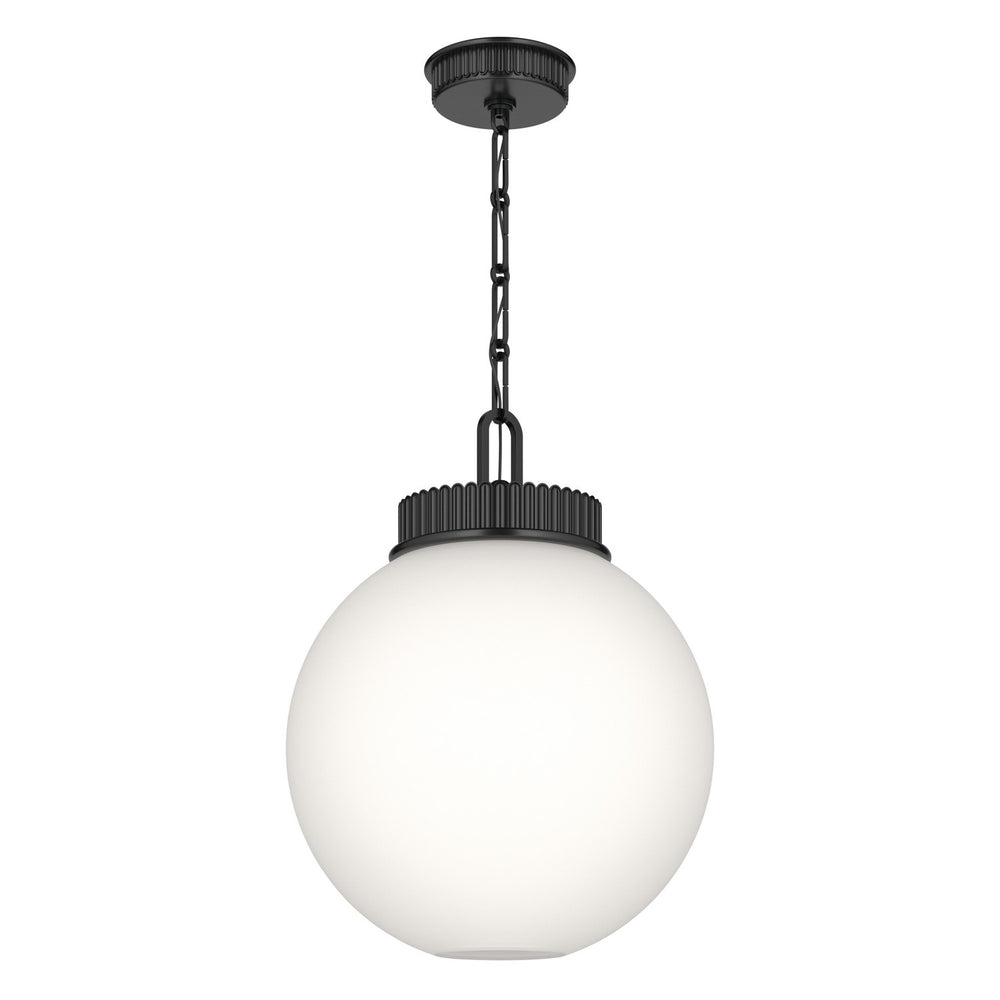Kichler Canada - One Light Pendant - Andorra - Black- Union Lighting Luminaires Decor
