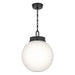 Kichler Canada - One Light Pendant - Andorra - Black- Union Lighting Luminaires Decor