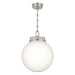 Kichler Canada - One Light Pendant - Andorra - Polished Nickel- Union Lighting Luminaires Decor