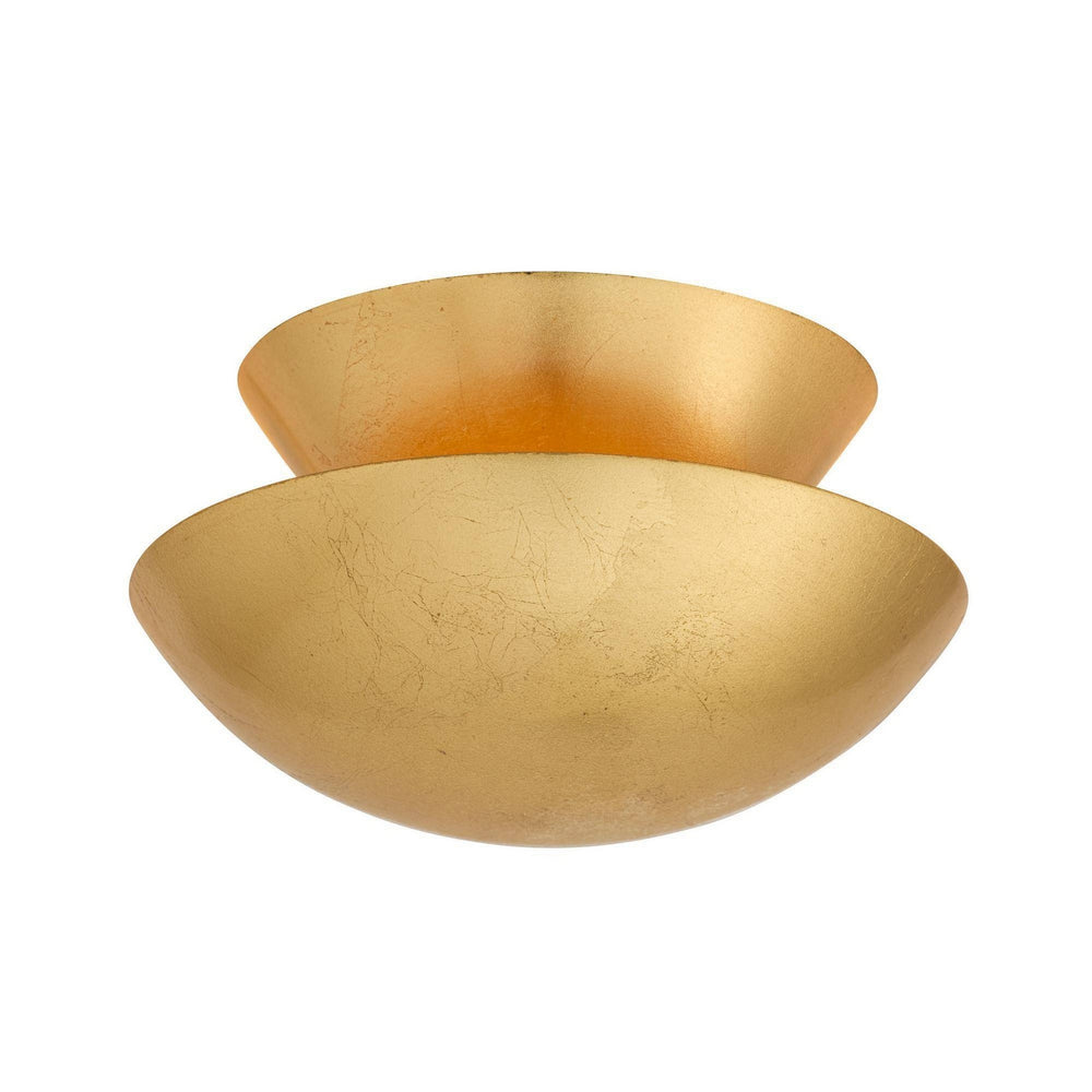 Arteriors - LED Flush Mount - Florko - Gold Leaf- Union Lighting Luminaires Decor