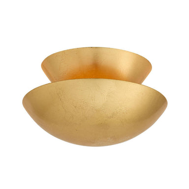 Arteriors - LED Flush Mount - Florko - Gold Leaf- Union Lighting Luminaires Decor