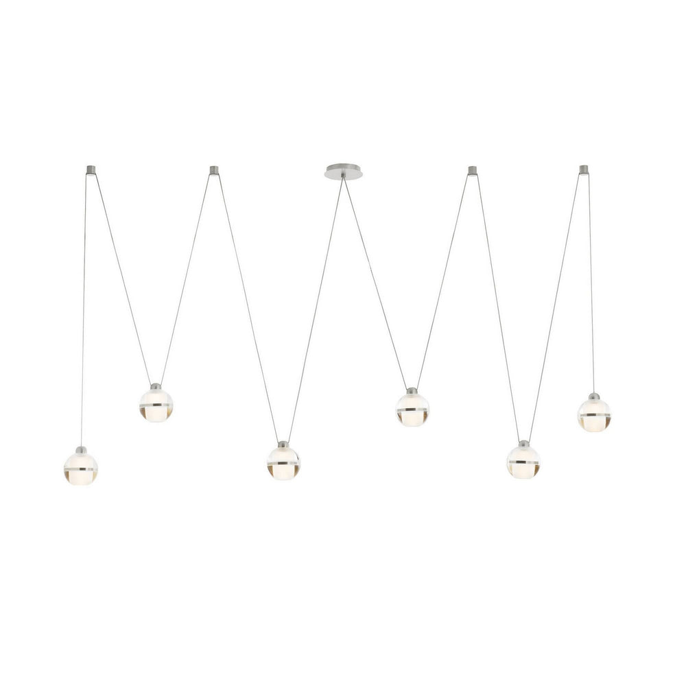 Arteriors - LED Chandelier - Noble - Clear/Chrome- Union Lighting Luminaires Decor