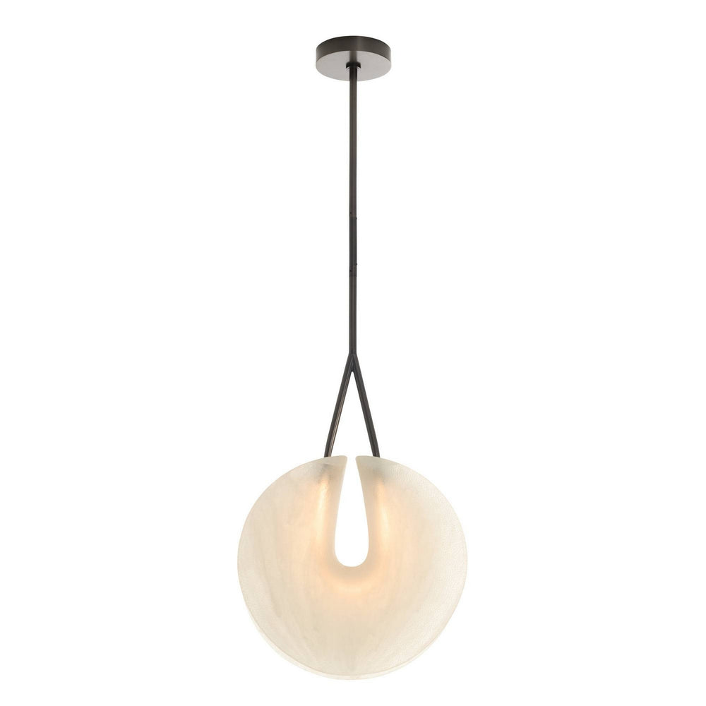 Arteriors - LED Pendant - Tyche - Matte Swirl/Bronze- Union Lighting Luminaires Decor