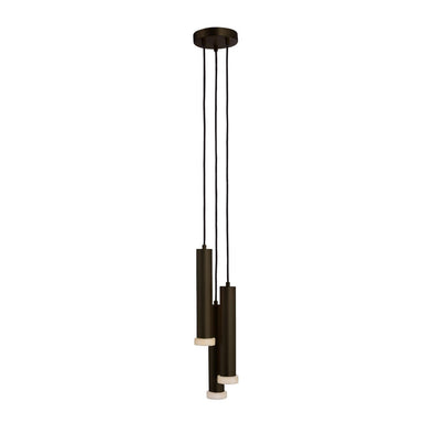 Arteriors - LED Pendant - Aleena - English Bronze/White- Union Lighting Luminaires Decor