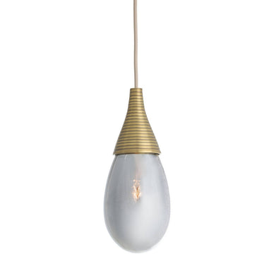 Arteriors - One Light Pendant - Giselle - Smoke Luster/Antique Brass- Union Lighting Luminaires Decor