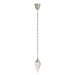 Arteriors - LED Pendant - Berkley - Clear/Vintage Silver- Union Lighting Luminaires Decor