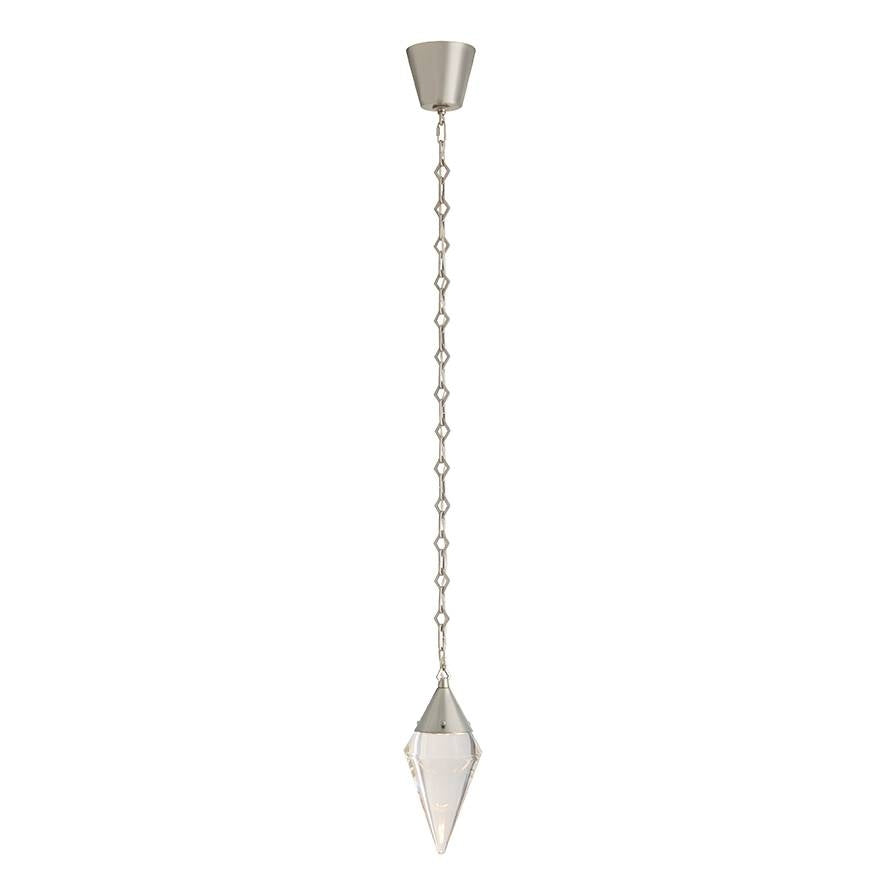 Arteriors - LED Pendant - Berkley - Clear/Vintage Silver- Union Lighting Luminaires Decor