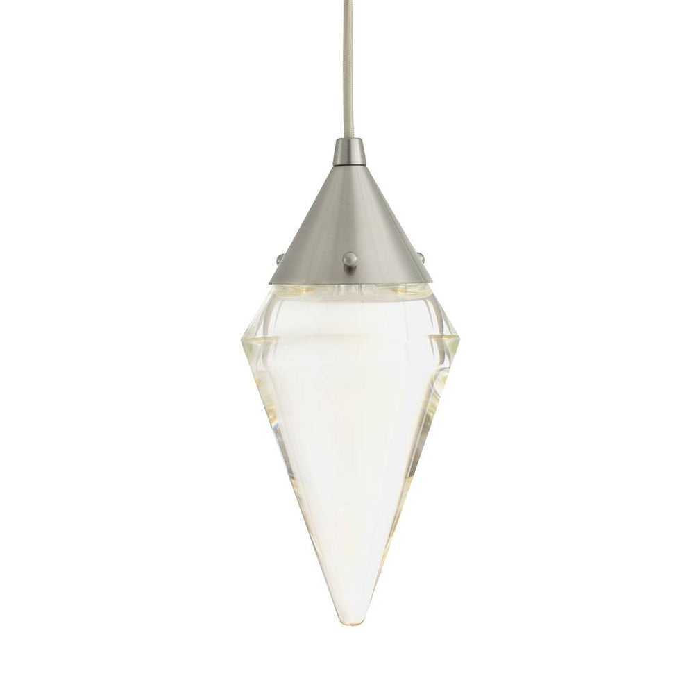 Arteriors - LED Pendant - Berkley - Clear/Vintage Silver- Union Lighting Luminaires Decor