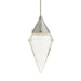 Arteriors - LED Pendant - Berkley - Clear/Vintage Silver- Union Lighting Luminaires Decor