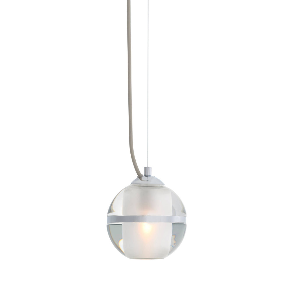 Arteriors - One Light Pendant - Noble - Clear/Chrome- Union Lighting Luminaires Decor