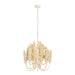 Arteriors - Three Light Chandelier - Kaia - Ivory/White- Union Lighting Luminaires Decor