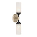Arteriors - Two Light Wall Sconce - Emmett - Opal Swirl/Dark Vintage Silver- Union Lighting Luminaires Decor