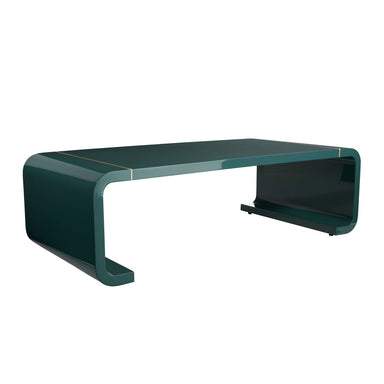 Arteriors - Coffee Table - Turnley - Peacock/Antique Brass- Union Lighting Luminaires Decor