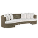 Arteriors - Outdoor Sofa - Helene - Pearl/Greige- Union Lighting Luminaires Decor