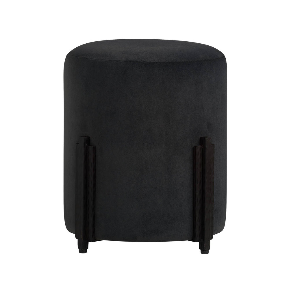 Arteriors - Accent Stool - Wexler - Pebble/Blackened Iron- Union Lighting Luminaires Decor